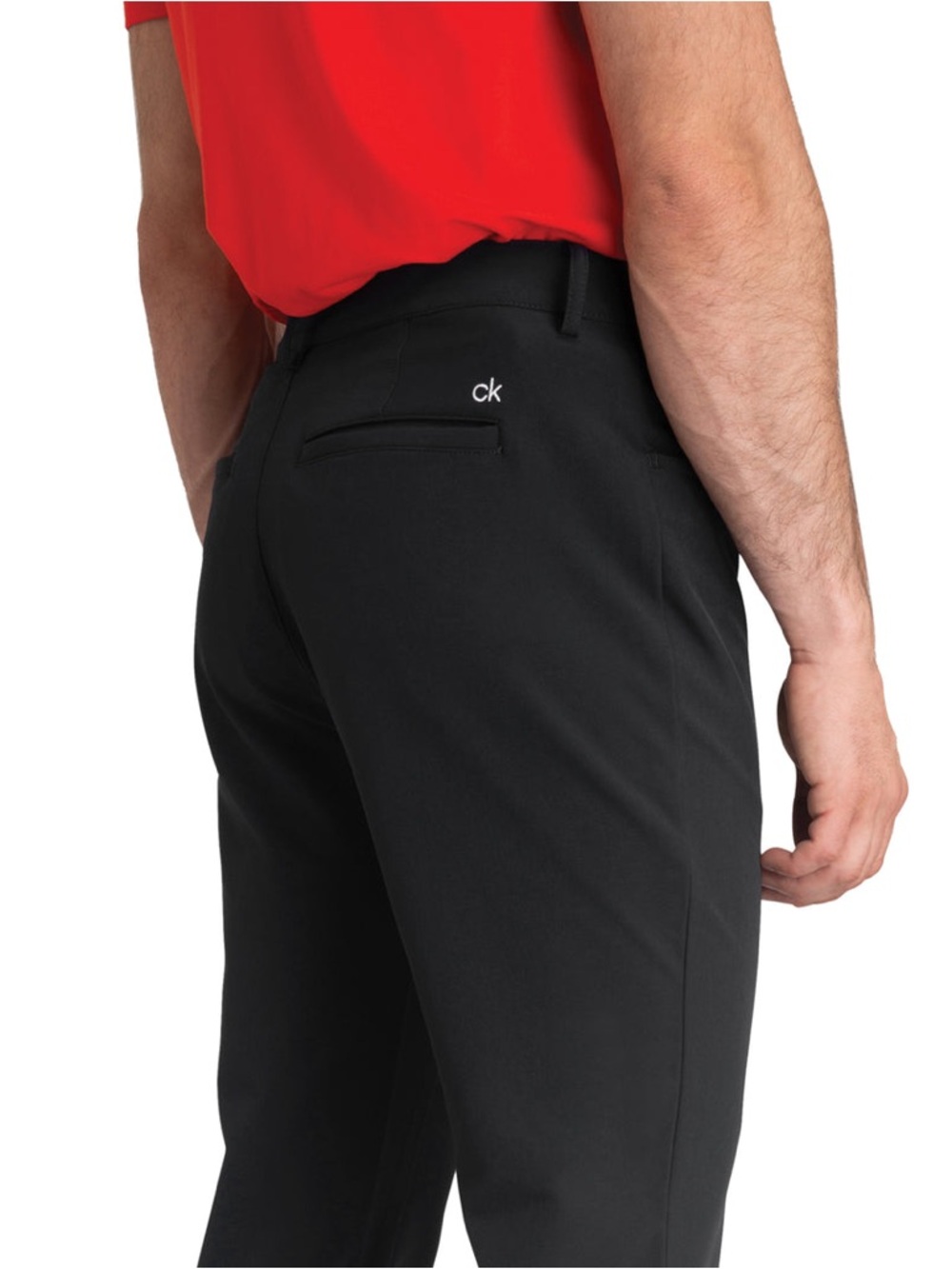 Calvin Klein Golf Genius Trousers Black Size 32W 31L 32/31 Men’s - Picture 1 of 6
